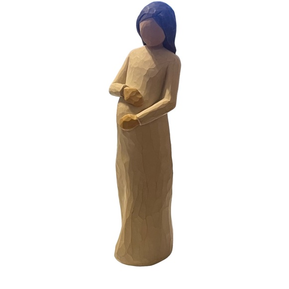 Willow Tree Accents Willow Tree Vintage Cherish Pregnant Figurine Statue Poshmark